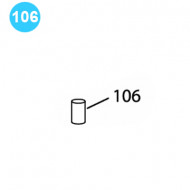 item#106 BJ Style CTSX Tubing Tong Gear Box Cover Dowel Pin 5/8" x 2"