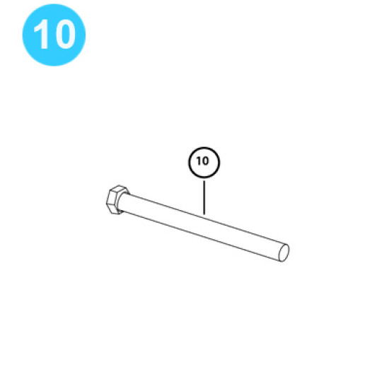 item#10 Cavins Style Spider Model B Gate Bolt image
