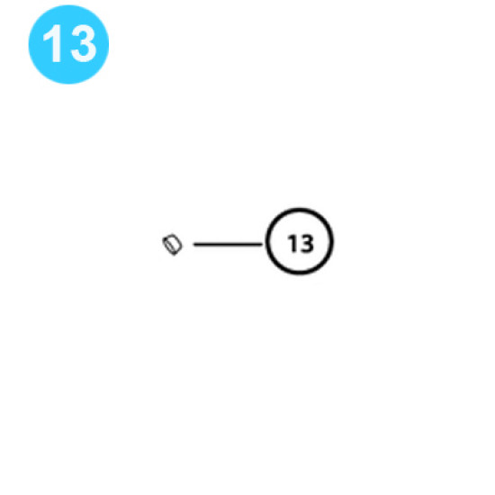 item#13 Cavins Style Spider Model C-HD Grease Fitting image