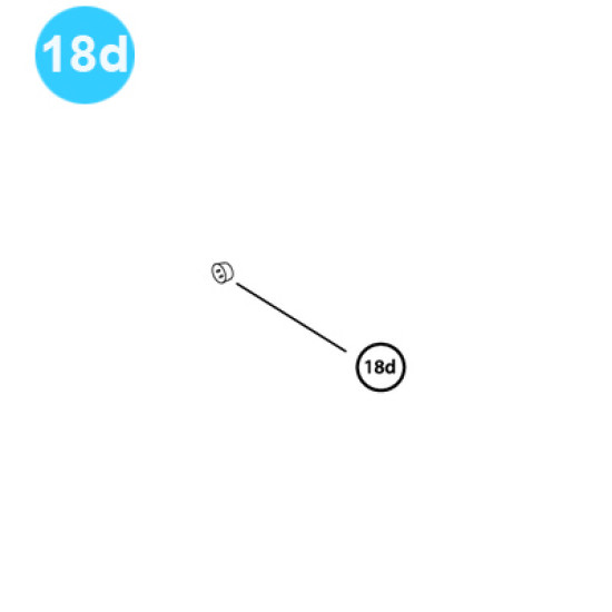 item#18d Cavins Style Spider Model C Nut image