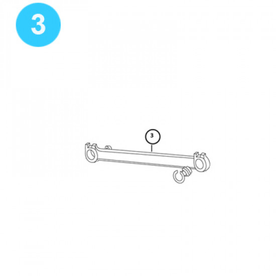 item#3 Cavins Style Spider Model C-HD Link Assembly Cavins Style Spider Model C-HD image
