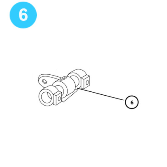 item#6 Cavins Style Spider Model B Lift Arm Assembly Cavins Style Spider Model B image