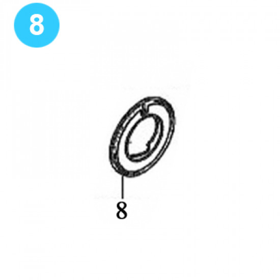 item#8 Foster Style Clutch Assembly 5893R Adjustment Collar Foster Style Clutch Assembly 5893R image