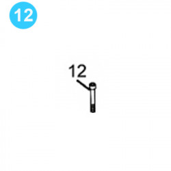 item#12 Eckel Style 4-1/2" UHT 20 Tong Bolt, Socket Head. 1/2" item#12 Eckel Style 4-1/2" UHT 20 Tong Bolt, Socket Head. 1/2"