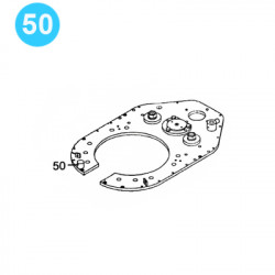 item#50 Eckel Style 4-1/2" UHT 20 Tong Door Stop