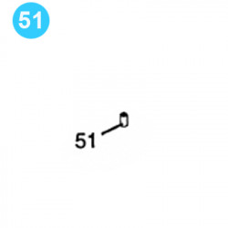 item#51 Eckel Style 4-1/2" UHT 20 Tong Door Spring item#51 Eckel Style 4-1/2" UHT 20 Tong Door Spring