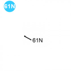 item#61N Eckel Style 4-1/2" UHT 20 Tong 1/8" NPT Pipe item#61N Eckel Style 4-1/2" UHT 20 Tong 1/8" NPT Pipe