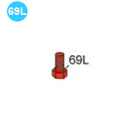 item#69L Eckel Style 5-1/2" STD 3-8 Plates Tong Idler Pad Bolt item#69L Eckel Style 5-1/2" STD 3-8 Plates Tong Idler Pad Bolt