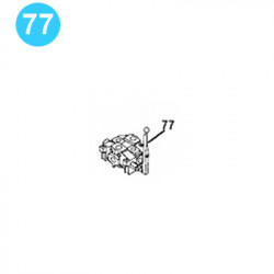 item#77 Eckel Style 7-5/8" Heavy Duty Model A Tong Valve Handle item#77 Eckel Style 7-5/8" Heavy Duty Model A Tong Valve Handle