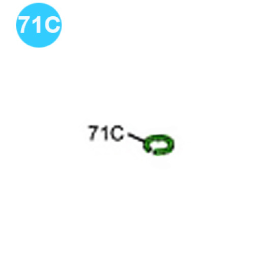 item#71C Eckel Style 7-5/8