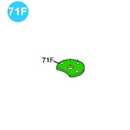 item#71F Eckel Style 7-5/8