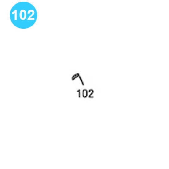 item#102 Eckel Style 7-5/8