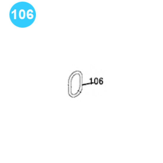 item#106 Eckel Style 7-5/8