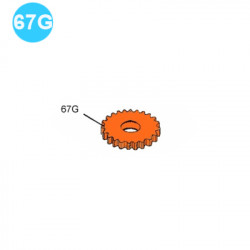 item#67G Eckel Style 4-1/2" UHT Standard Tong Idler Gear item#67G Eckel Style 4-1/2" UHT Standard Tong Idler Gear