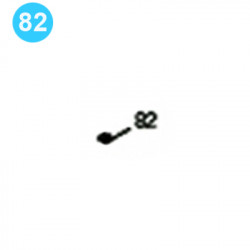 item#82 Eckel Style 4-1/2" UHT Standard Tong 1/2" Hi-Collar item#82 Eckel Style 4-1/2" UHT Standard Tong 1/2" Hi-Collar