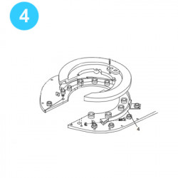item#4 Eckel Style 7-5/8" Standard Tong 7-5/8" Brake Band item#4 Eckel Style 7-5/8" Standard Tong 7-5/8" Brake Band