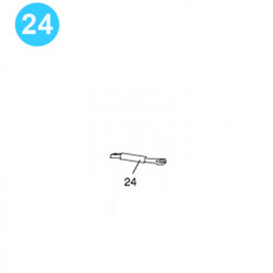 item#24 Eckel Style 7-5/8" Standard Tong 7-5/8" Door Spring item#24 Eckel Style 7-5/8" Standard Tong 7-5/8" Door Spring