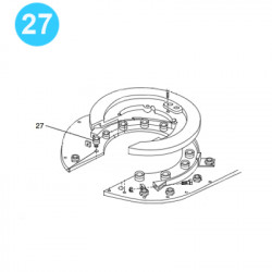 item#27 Eckel Style 7-5/8" Standard Tong 7-5/8" Cam Follower item#27 Eckel Style 7-5/8" Standard Tong 7-5/8" Cam Follower