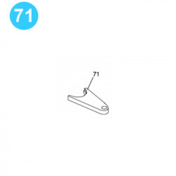 item#71 Eckel Style 7-5/8" Standard Tong 7-5/8" Shifting Yoke item#71 Eckel Style 7-5/8" Standard Tong 7-5/8" Shifting Yoke