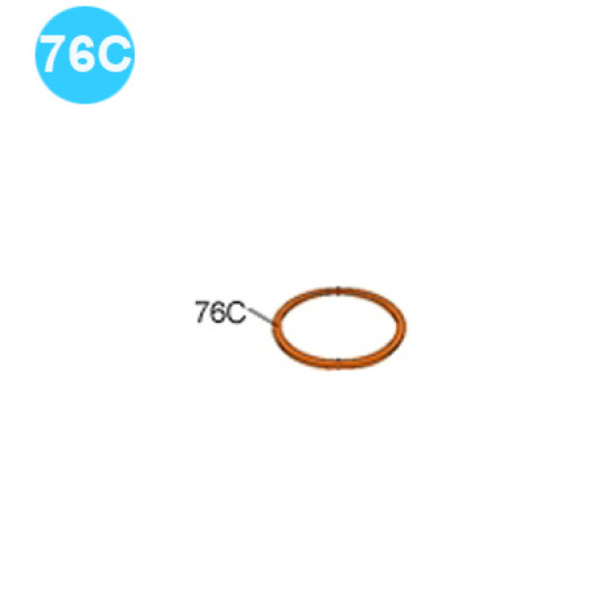 item#76C Eckel Style 7-5/8