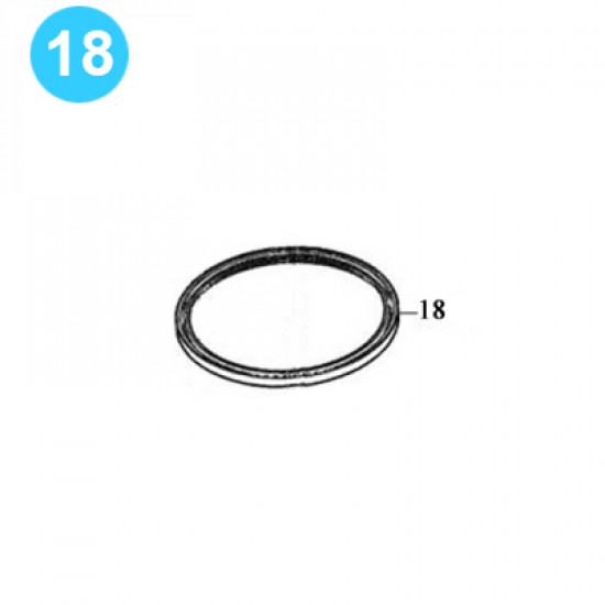 item#18 Foster Style Tubing Tong 5893R Oil Seal Foster Style Tubing Tong 5893R image