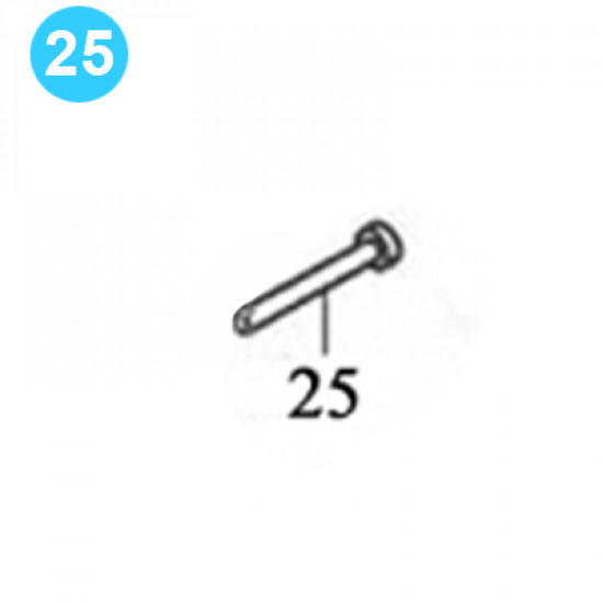 item#25 Foster Style Tubing Tong 5893R pull Pin image