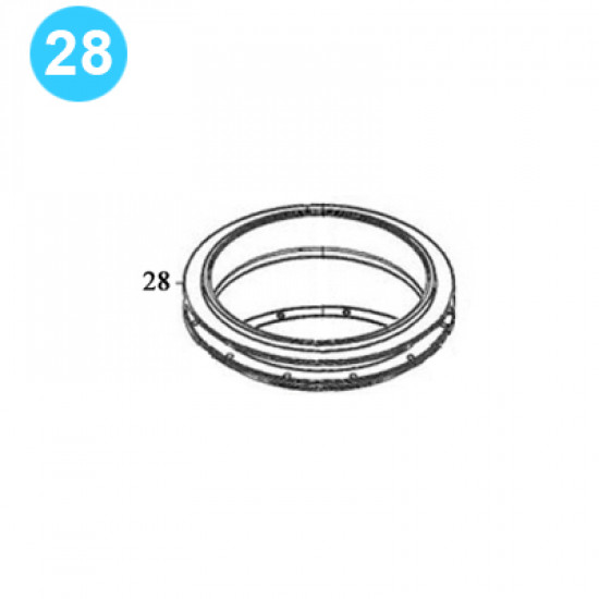 item#28 Foster Style Tubing Tong 5893R Bottom Bearing Foster Style Tubing Tong 5893R image