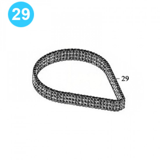 item#29 Foster Style Tubing Tong 5893R Roller Chain Foster Style Tubing Tong 5893R image