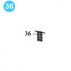 item#36 Foster Style Tubing Tong 5893R Roller Chain item#36 Foster Style Tubing Tong 5893R Roller Chain