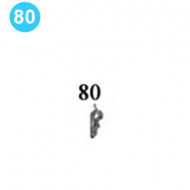 item#80 Foster Style Tubing Tong 5893R Safety Pin