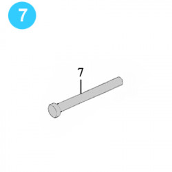 item#7 Foster Style Hanger Extension Assembly 5893R Pull Pin item#7 Foster Style Hanger Extension Assembly 5893R Pull Pin