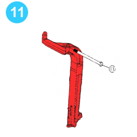item#11 BJ Style Type HT-65 Manual Tong Balancing Screw Bolt BJ Style Type 