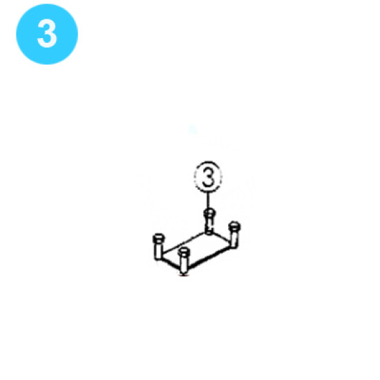 Showing image for item#3 BJ Style Type HT-65 Manual Tong Name Plate Screws item#3 BJ Style Type HT-65 Manual Tong Name Plate Screws BJ Style Type