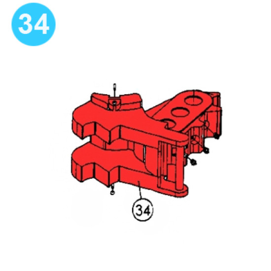 Showing image for item#34 BJ Style Type HT-65 Manual Tong Hinge & Lug Jaw Assemblies for Type HT-65Tong item#34 BJ Style Type HT-65 Manual Tong Hinge & Lug Jaw Assemblies for Type HT-65Tong image