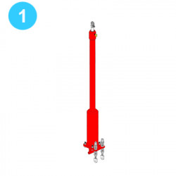 item#1 Foster Style Lift Assembly 5893R Hydraulic Lift item#1 Foster Style Lift Assembly 5893R Hydraulic Lift