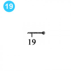 item#19 Foster Style Lift Assembly 5893R Cotter Pin item#19 Foster Style Lift Assembly 5893R Cotter Pin