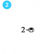 item#2 Foster Style Lift Assembly 5893R Stover Locknut