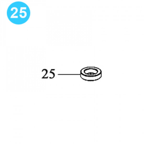 item#25 Foster Style Lift Assembly 5893R Cup Retainer image