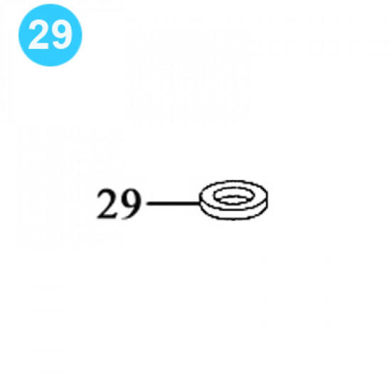 item#29 Foster Style Lift Assembly 5893R Bumper Washer Foster Style Lift Assembly image