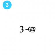 item#3 Foster Style Lift Assembly 5893R Lockwasher