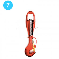 item#7 O'Bannon Style Rod Hook Spring Type Spring, Compression item#7 O'Bannon Style Rod Hook Spring Type Spring, Compression