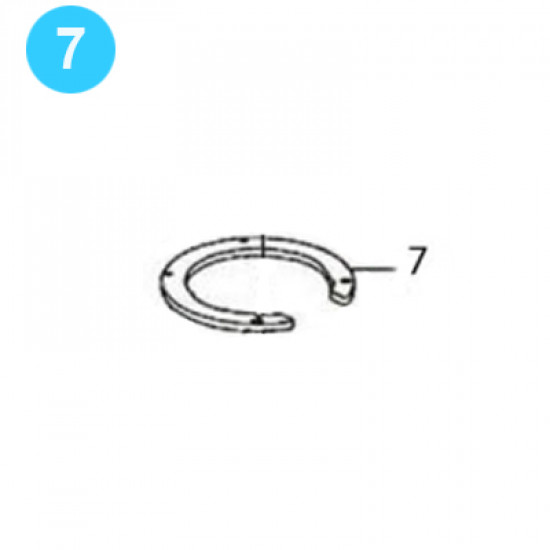 item#7 BJ Style Rod Tong Mark IV Outer Ring Wear Ring image