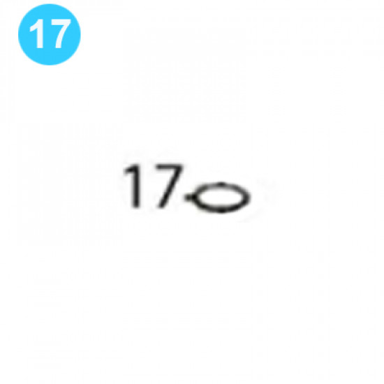 item#17 BJ Style Rod Tong Mark IV Idler Gear Shaft Retaining Disc BJ Style Rod Tong Mark IV image