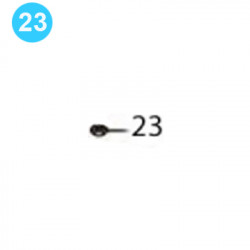item#23 BJ Style Rod Tong Mark IV Outer Ring Frame Roller Nut item#23 BJ Style Rod Tong Mark IV Outer Ring Frame Roller Nut