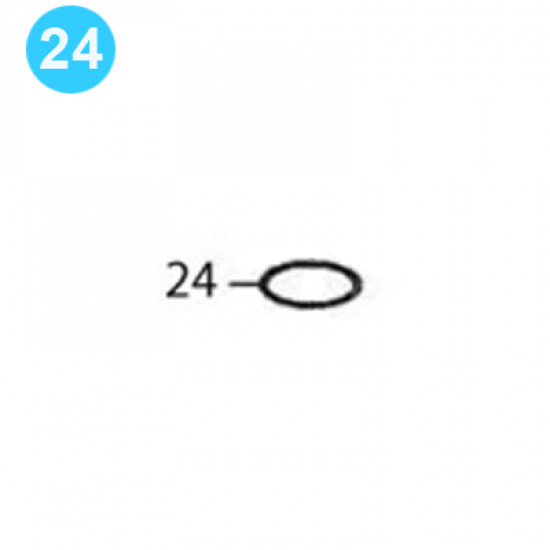 item#24 BJ Style Rod Tong Mark IV Motor Pinion Upper Retaining Ring image