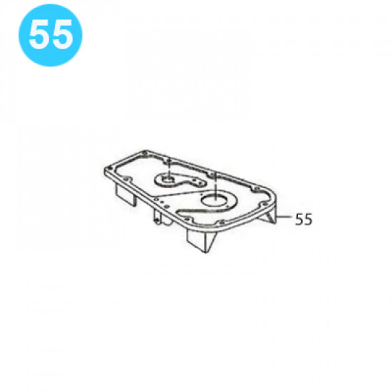 item#55 BJ Style Rod Tong Mark IV Gear Case Cover BJ Style Rod Tong Mark IV image