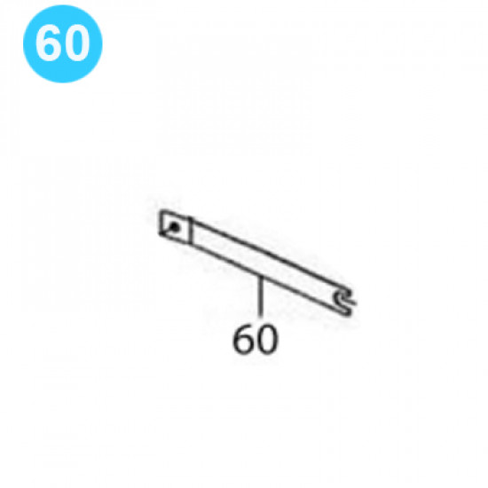 item#60 BJ Style Rod Tong Mark IV Backup Wrench Pivot Spring BJ Style Rod Tong Mark IV image