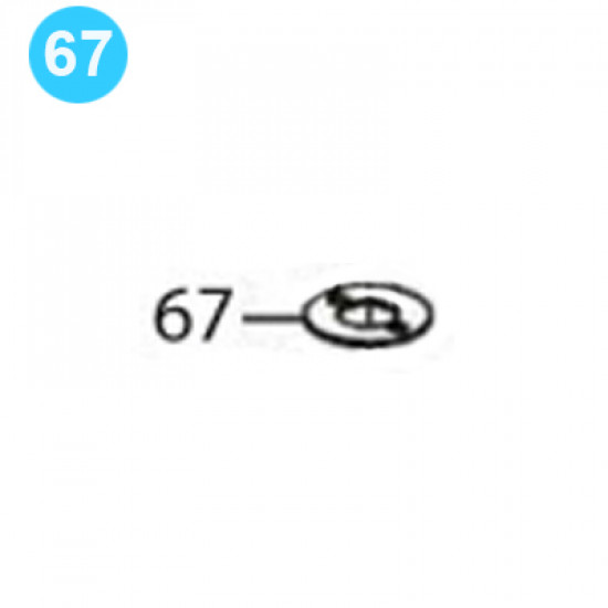 item#67 BJ Style Rod Tong Mark IV Cluster Gear Thrust Washer BJ Style Rod Tong Mark IV image