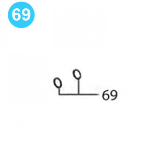item#69 BJ Style Rod Tong Mark IV Load Cell Piston O-Ring BJ Style Rod Tong Mark IV image