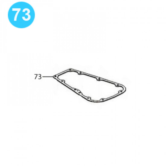 item#73 BJ Style Rod Tong Mark IV Gear Box Cover Gasket BJ Style Rod Tong Mark IV image